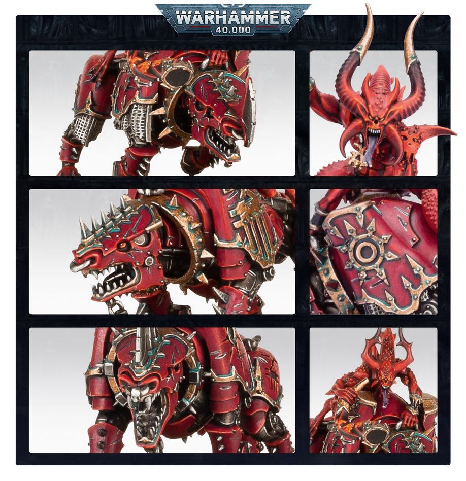 WARHAMMER 40K - PATRULLA DE COMBATE: DAEMONS DEL CAOS KHORNE