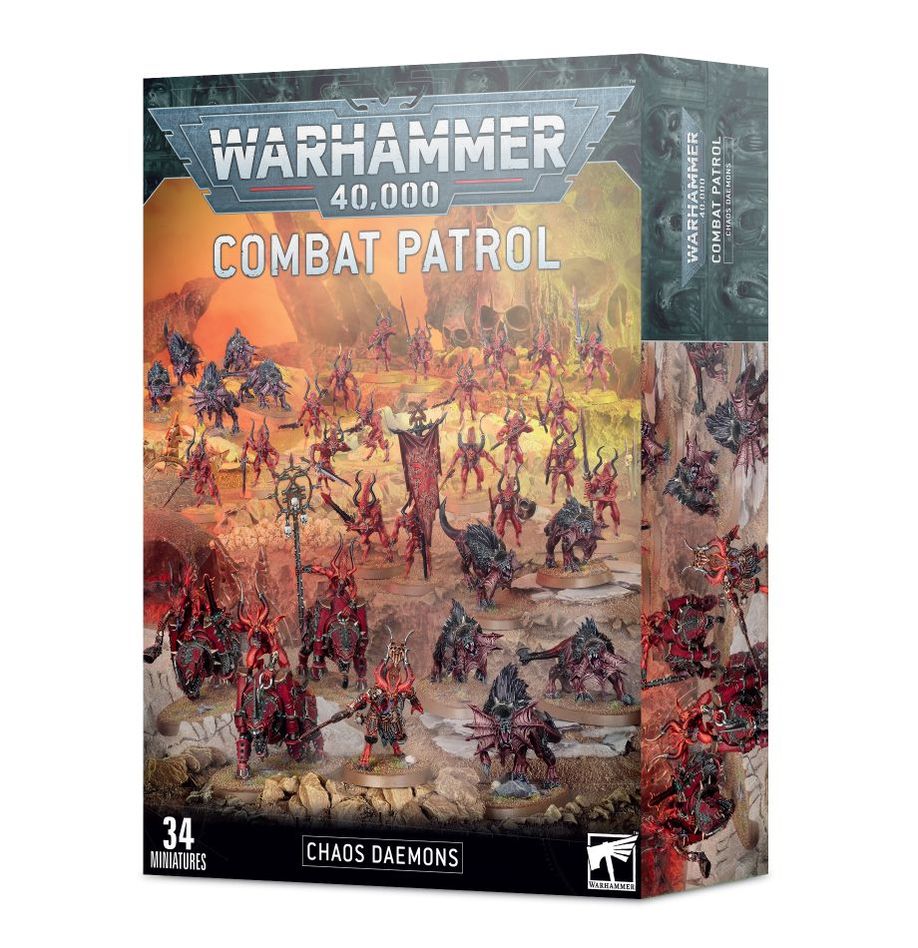 WARHAMMER 40K - PATRULLA DE COMBATE: DAEMONS DEL CAOS KHORNE