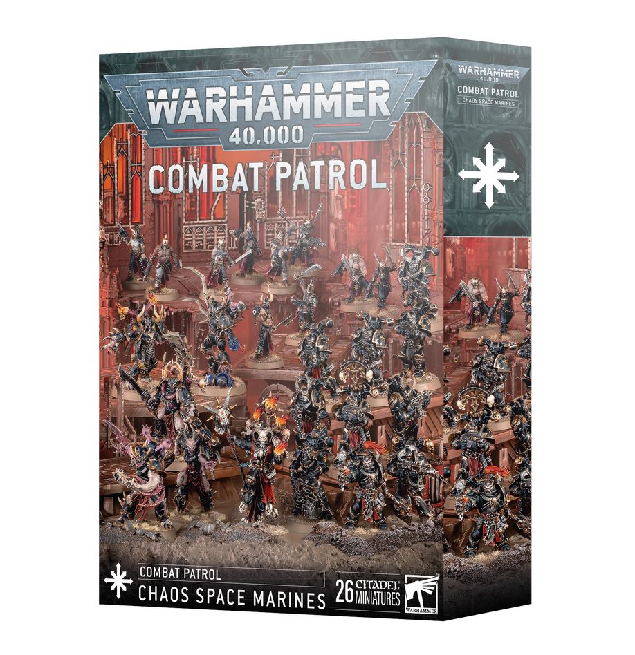 WARHAMMER 40K - PATRULLA DE COMBATE: MARINES ESPACIALES DEL CAOS