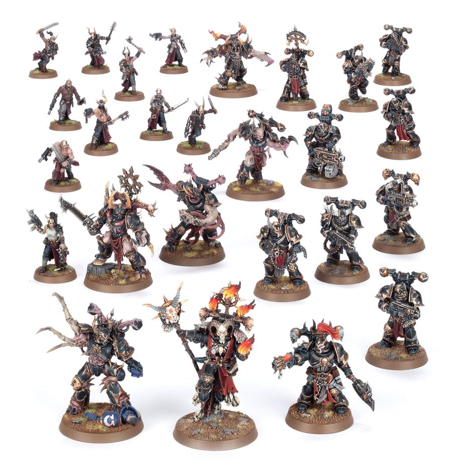 WARHAMMER 40K - PATRULLA DE COMBATE: MARINES ESPACIALES DEL CAOS