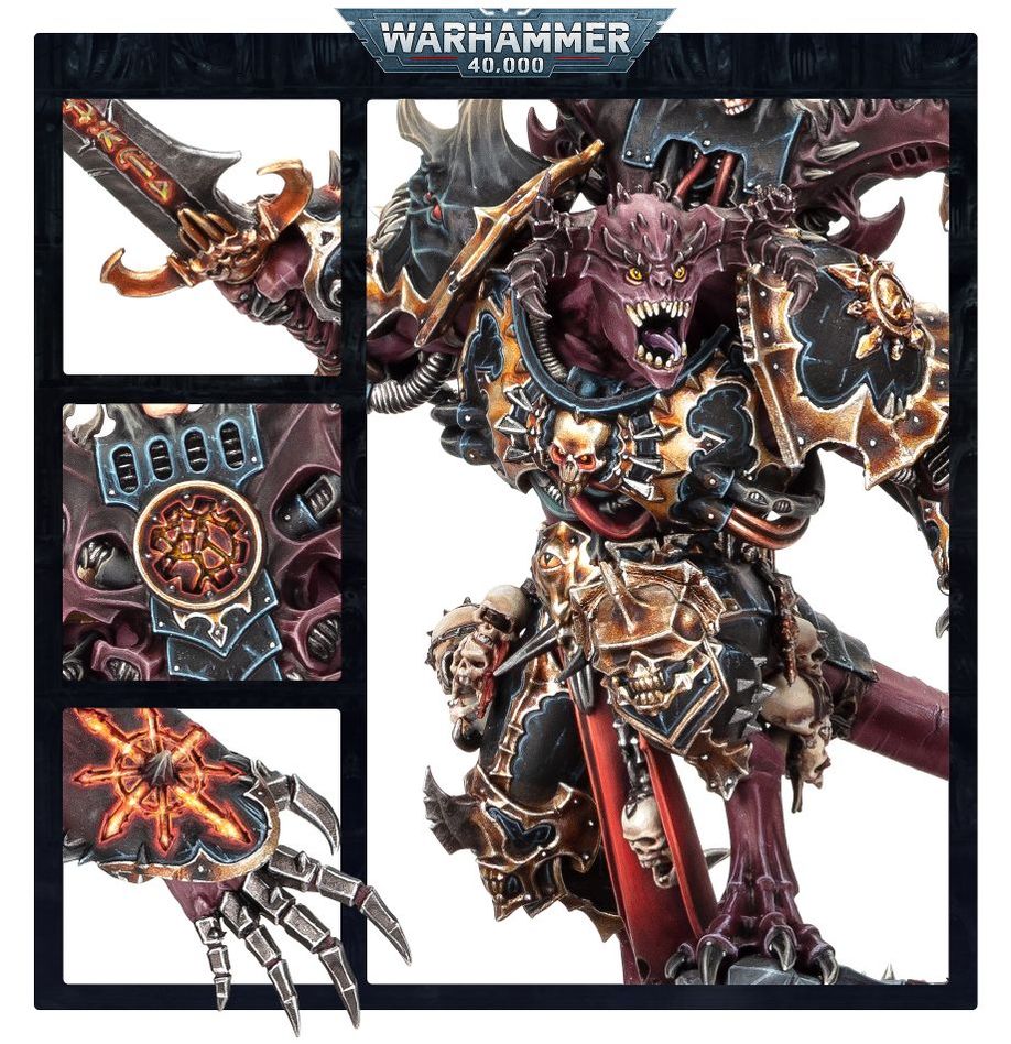 WARHAMMER 40K Y AOS: PRINCIPE DAEMON