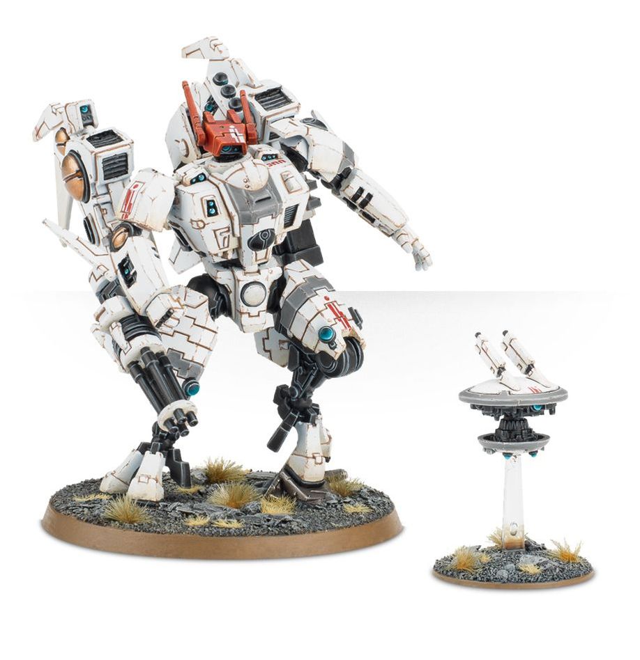 WARHAMMER 40K - IMPERIO T'AU: COMANDANTE ESTRELLA DE HIELO O SENTENCIADOR