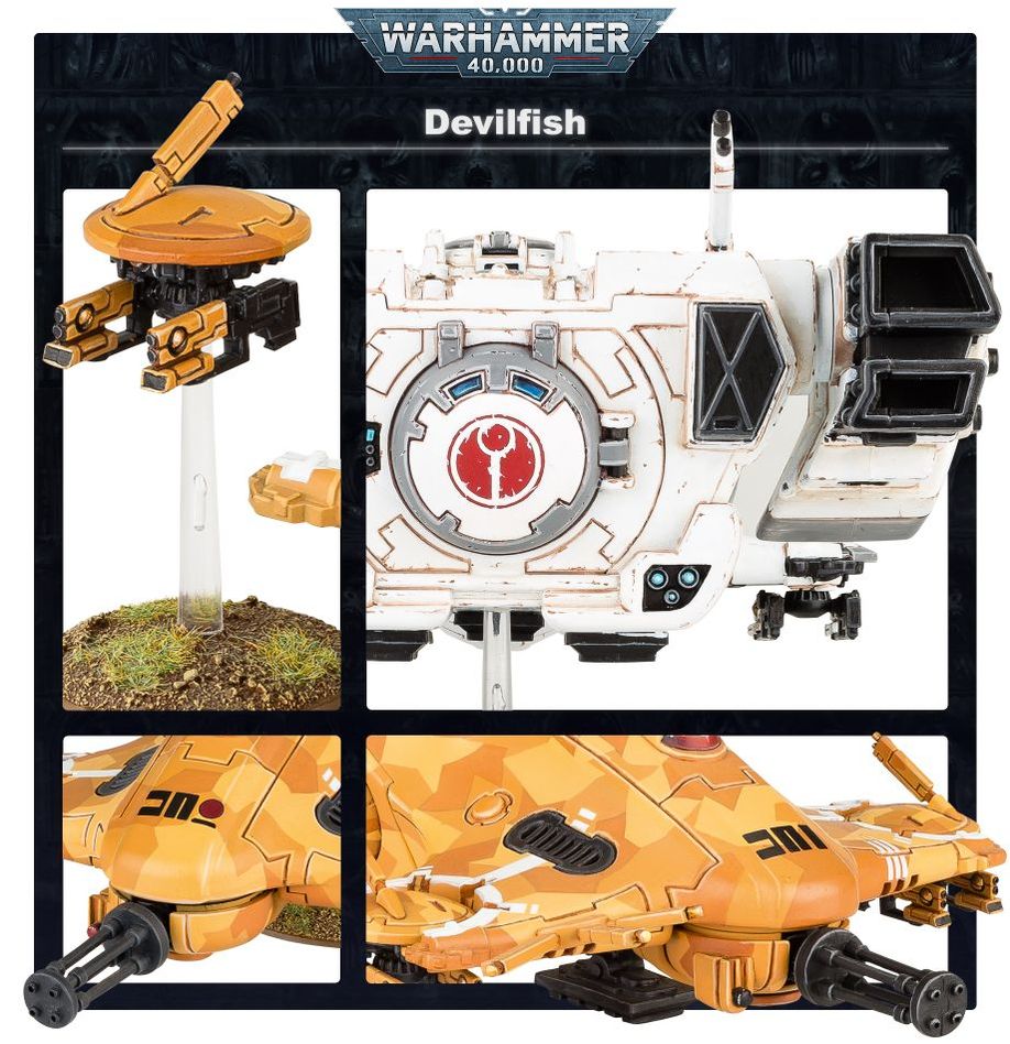 WARHAMMER 40K - IMPERIO T'AU: MANTARRAYA