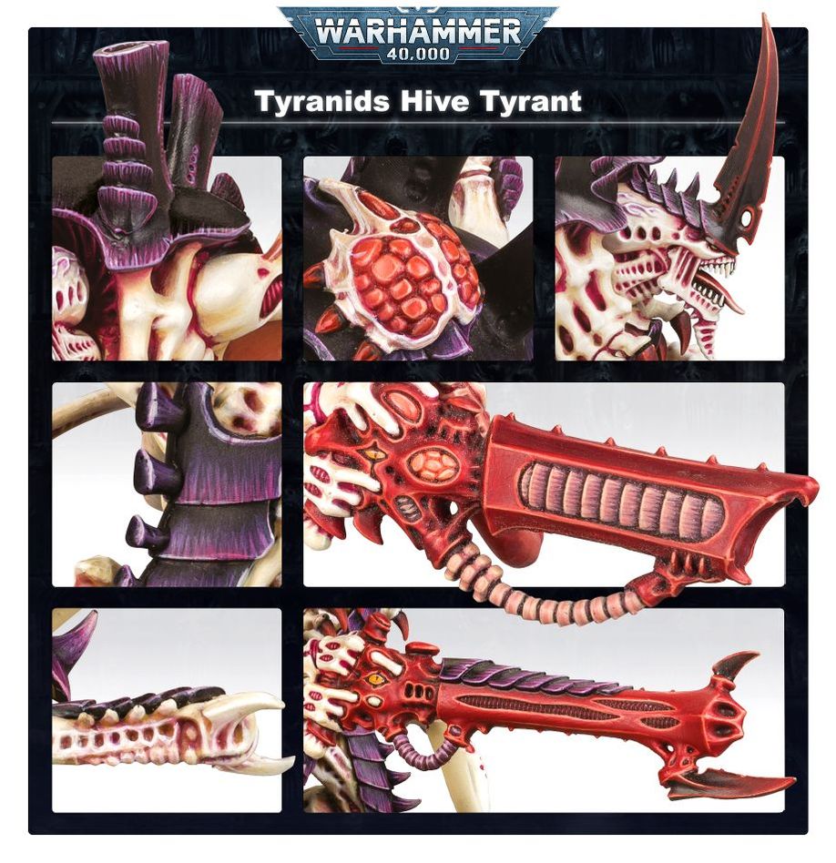 WARHAMMER 40K - TIRÁNIDOS: TIRANO DE ENJAMBRE ALADO / SEÑOR DE LA HORDA