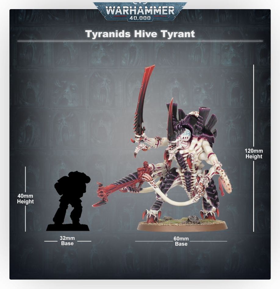 WARHAMMER 40K - TIRÁNIDOS: TIRANO DE ENJAMBRE ALADO / SEÑOR DE LA HORDA
