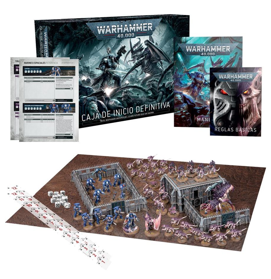 WARHAMMER 40K: CAJA DE INICIO DEFINITIVA WARHAMMER 40.000