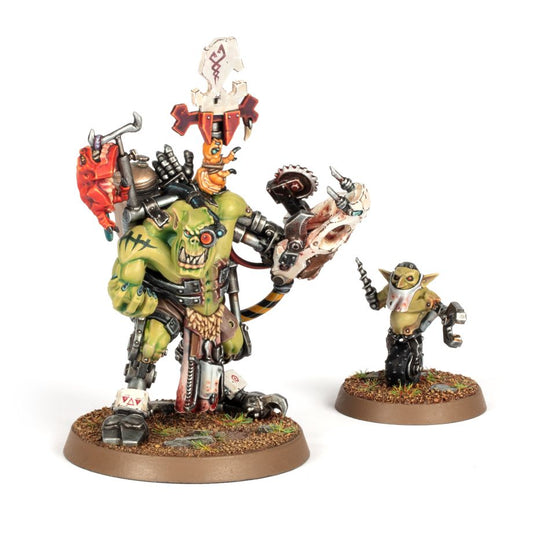 ORKS: JEFE MATAZANOZ - miniatura y caja de Orks Warhammer 40k