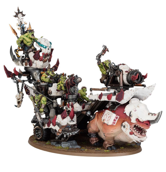PLATARORKMA - miniatura y caja de Orks Warhammer 40k