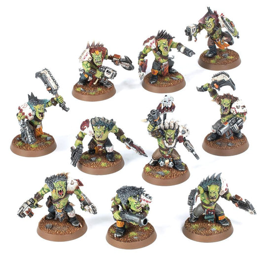 ORKS: CHIKOZ TRINKABEZTIAZ - miniatura y caja de Orks Warhammer 40k