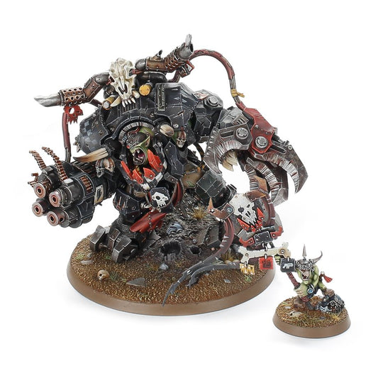 ORKS: GHAZGHKULL THRAKA - miniatura y caja de Orks Warhammer 40k
