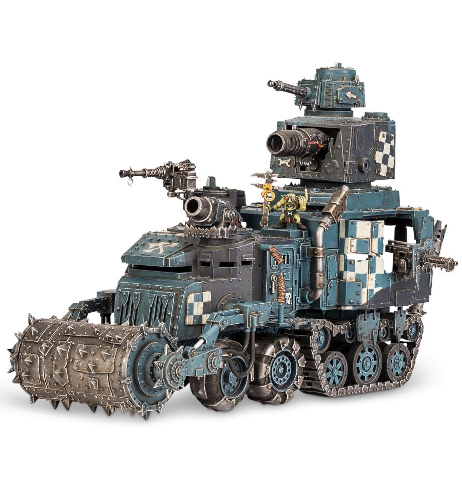 ORKS: KARRO DE GUERRA - miniatura y caja de Orks Warhammer 40k