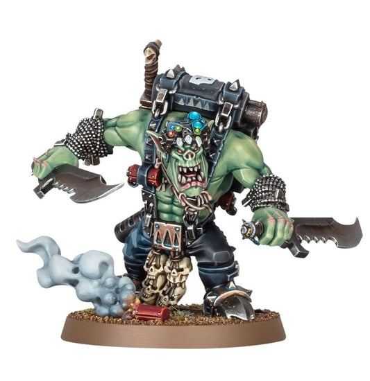 ORKS: JEFE SNIKROT - miniatura y caja de Orks Warhammer 40k