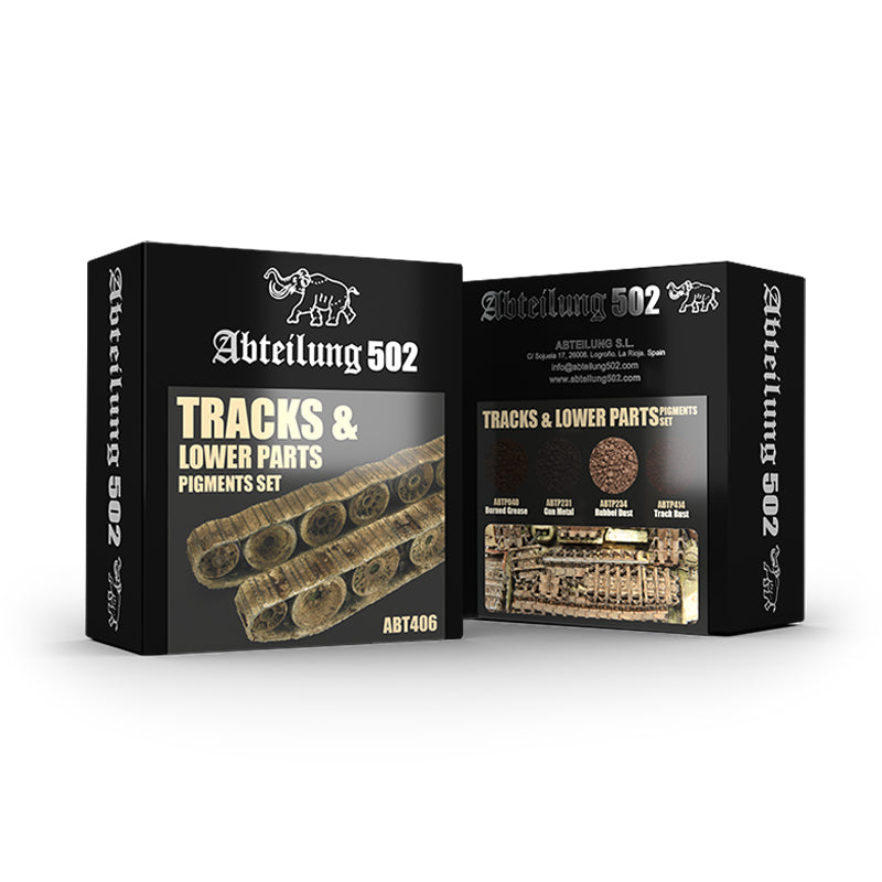 TRACKS & LOWER PARTS - PIGMENT SET