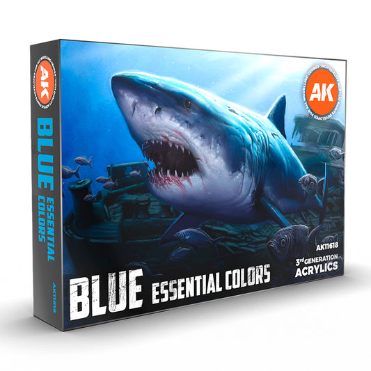 BLUE ESSENTIAL COLORS 3GEN SET