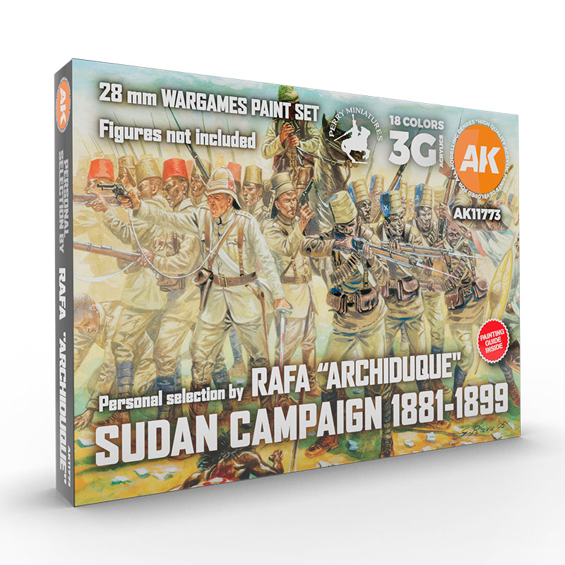SUDAN CAMPAIGN 1881-1899 - SIGNATURE SET BY RAFA "ARCHIDUQUE"