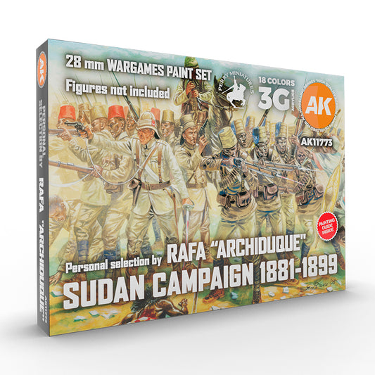 SUDAN CAMPAIGN 1881-1899 - SIGNATURE SET BY RAFA "ARCHIDUQUE"