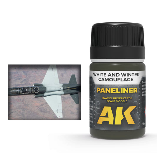 Paneliner for white and winter camouflage 35ml