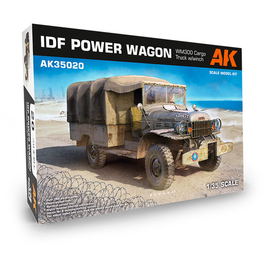 IDF POWER WAGON WM300 w/winch 1/35