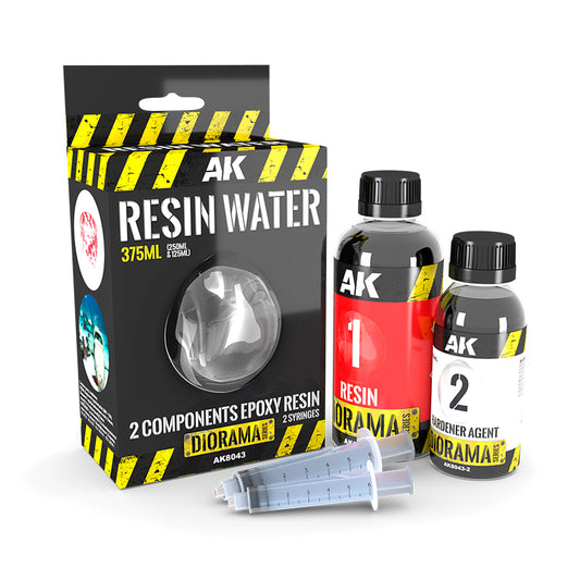 RESIN WATER 2-COMPONENTS EPOXY RESIN - 375ml