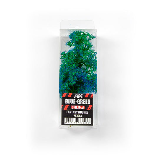BLUE-GREEN FANTASY BUSHES