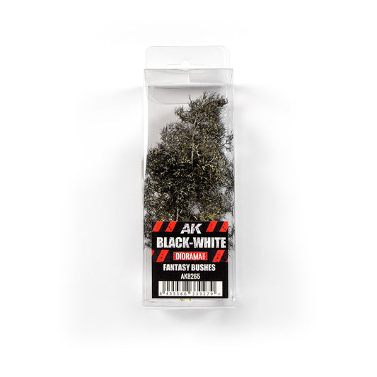 BLACK-WHITE FANTASY BUSHES