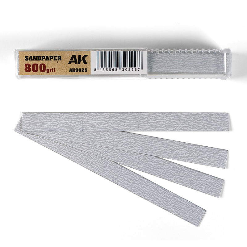 Dry Sandpaper 800 grit x 50 units