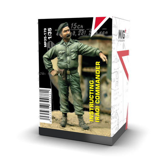 INSTRUCTING IRAQI COMMANDER