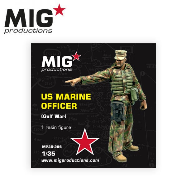 U.S. MARINE OFFICIER (Gulf War) 1:35
