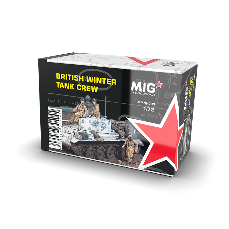 BRITISH WINTER TANK CREW 1:72