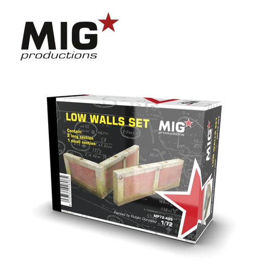 LOW WALLS SET 1:72