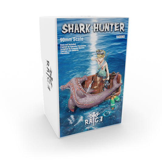 SHARK HUNTER RESIN FIGURE (90 mm scale)