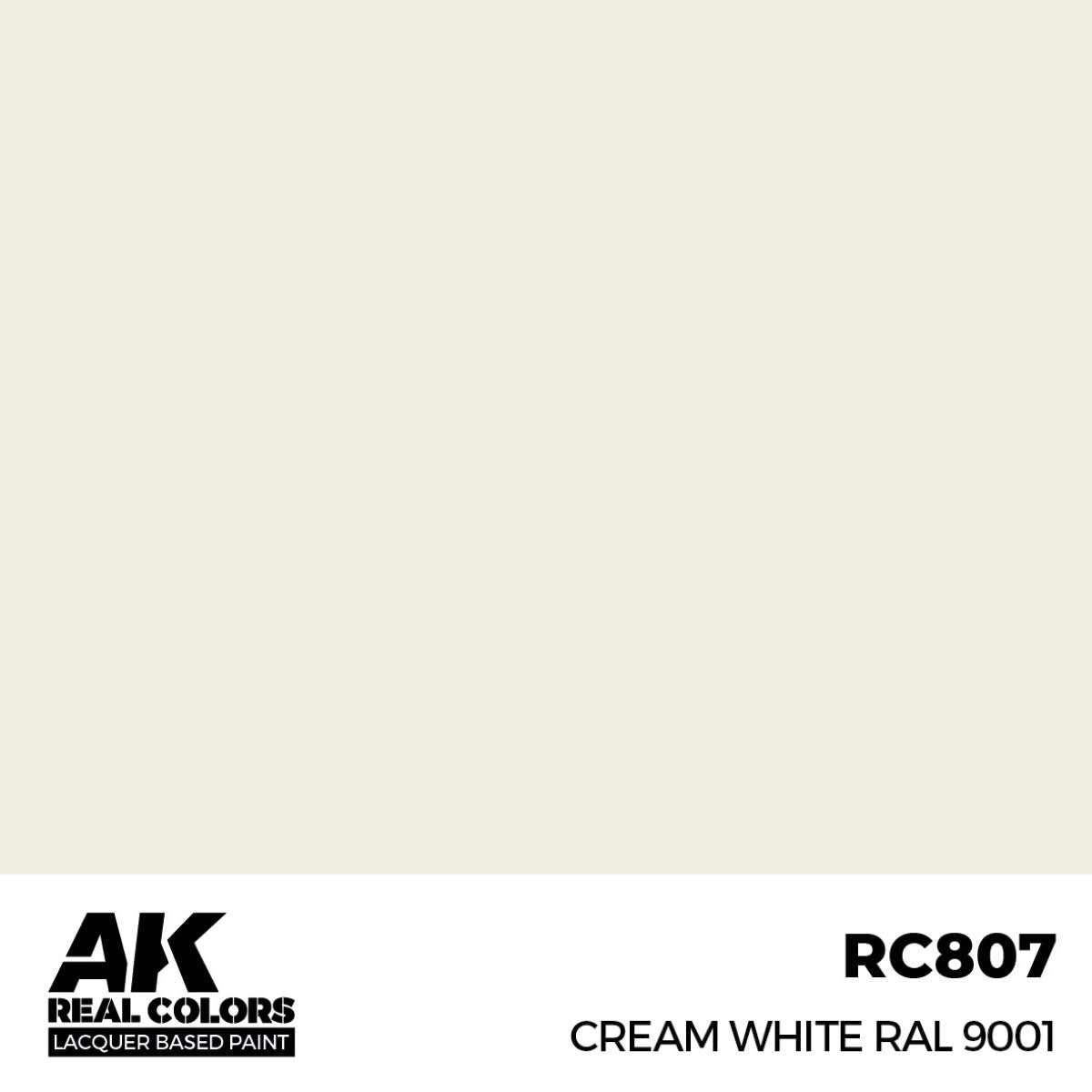 Cream White RAL 9001 17 ml.