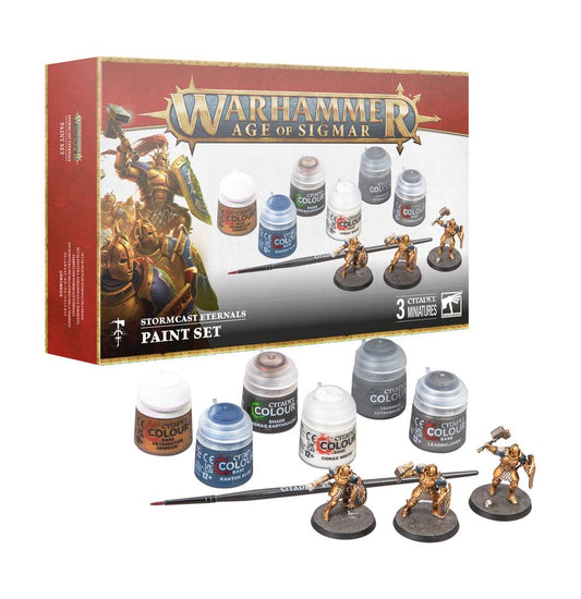AGE OF SIGMAR - STORMCAST ETERNALS: SET DE PINTURA