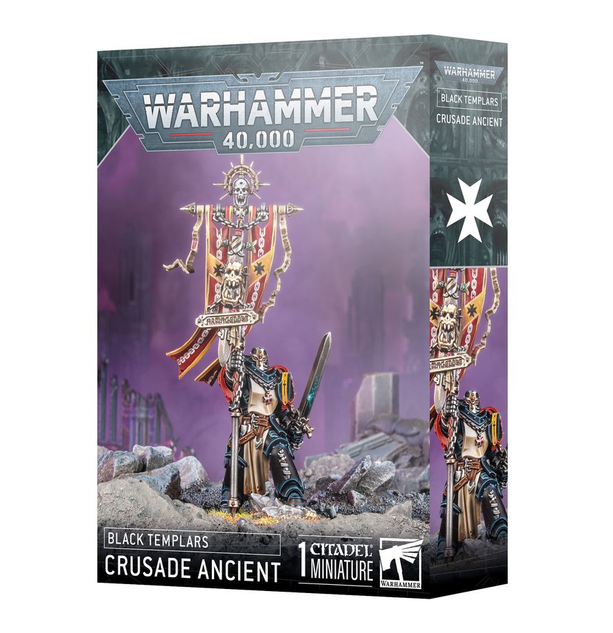 Caja de Anciano Cruzado de Black Templars para Warhammer 40K