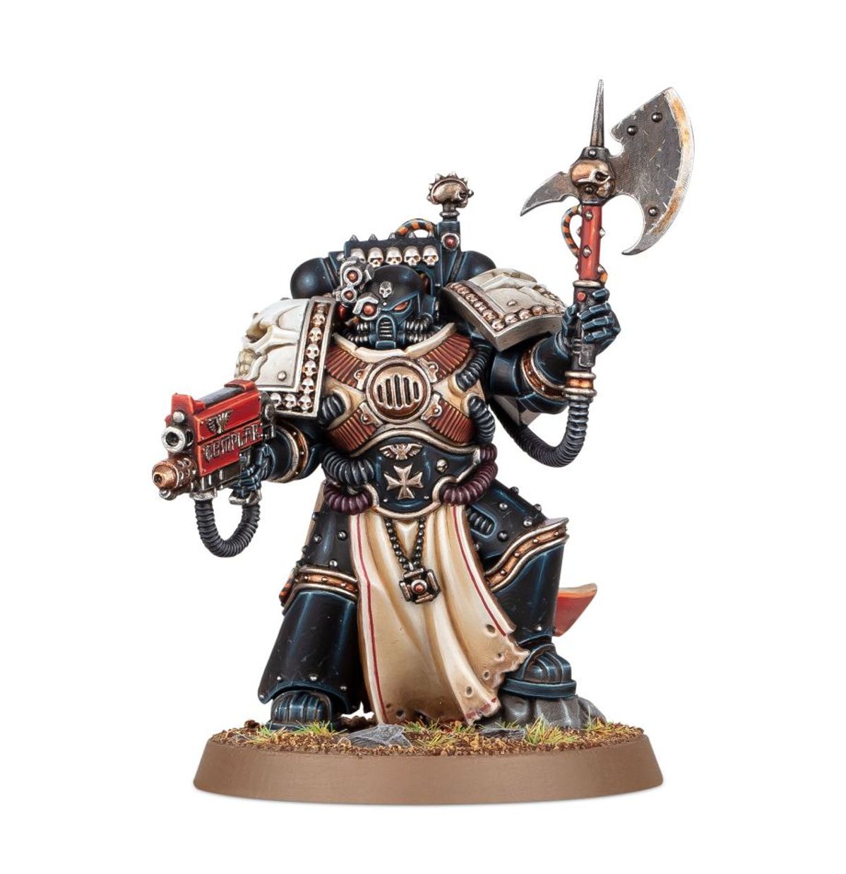 Miniatura montada del Castellano de Black Templars