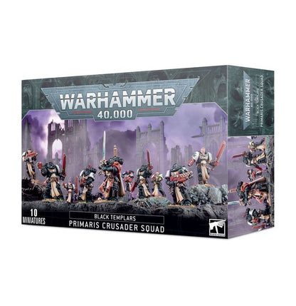 Caja de Escuadra de Cruzados Primaris Black Templars para Warhammer 40K