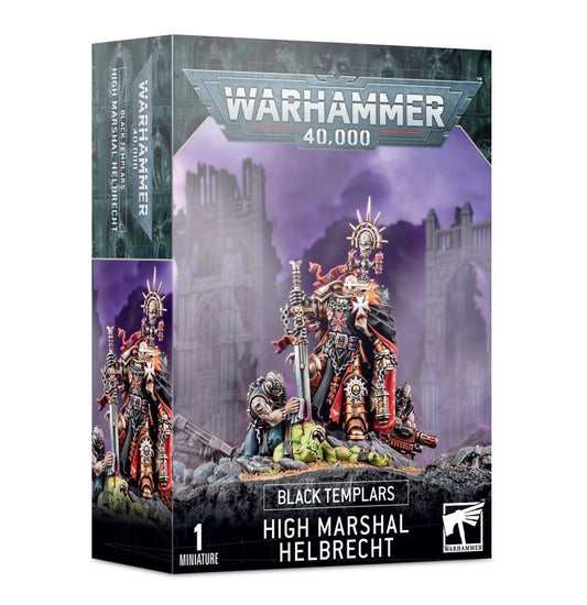Caja de Gran Mariscal Helbrecht de Black Templars para Warhammer 40K