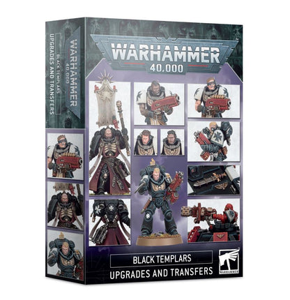 Caja de Mejoras y Calcomanías Black Templars para Warhammer 40K