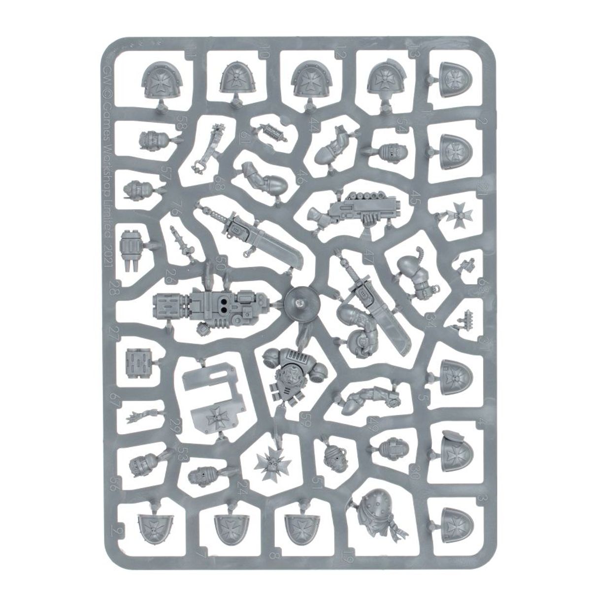 Primera matriz de mejoras Black Templars para Warhammer 40K