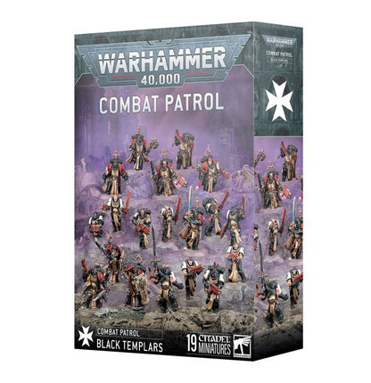 Caja de la Patrulla de Combate Black Templars para Warhammer 40K