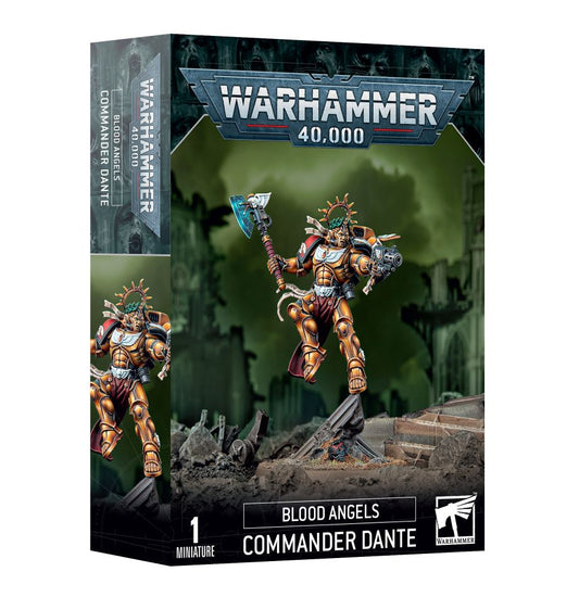 Caja de Comandante Dante de los Blood Angels (Ángeles Sangrientos) para Warhammer 40K