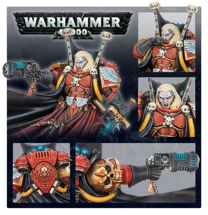 Opciones de montaje de Mephiston de los Blood Angels