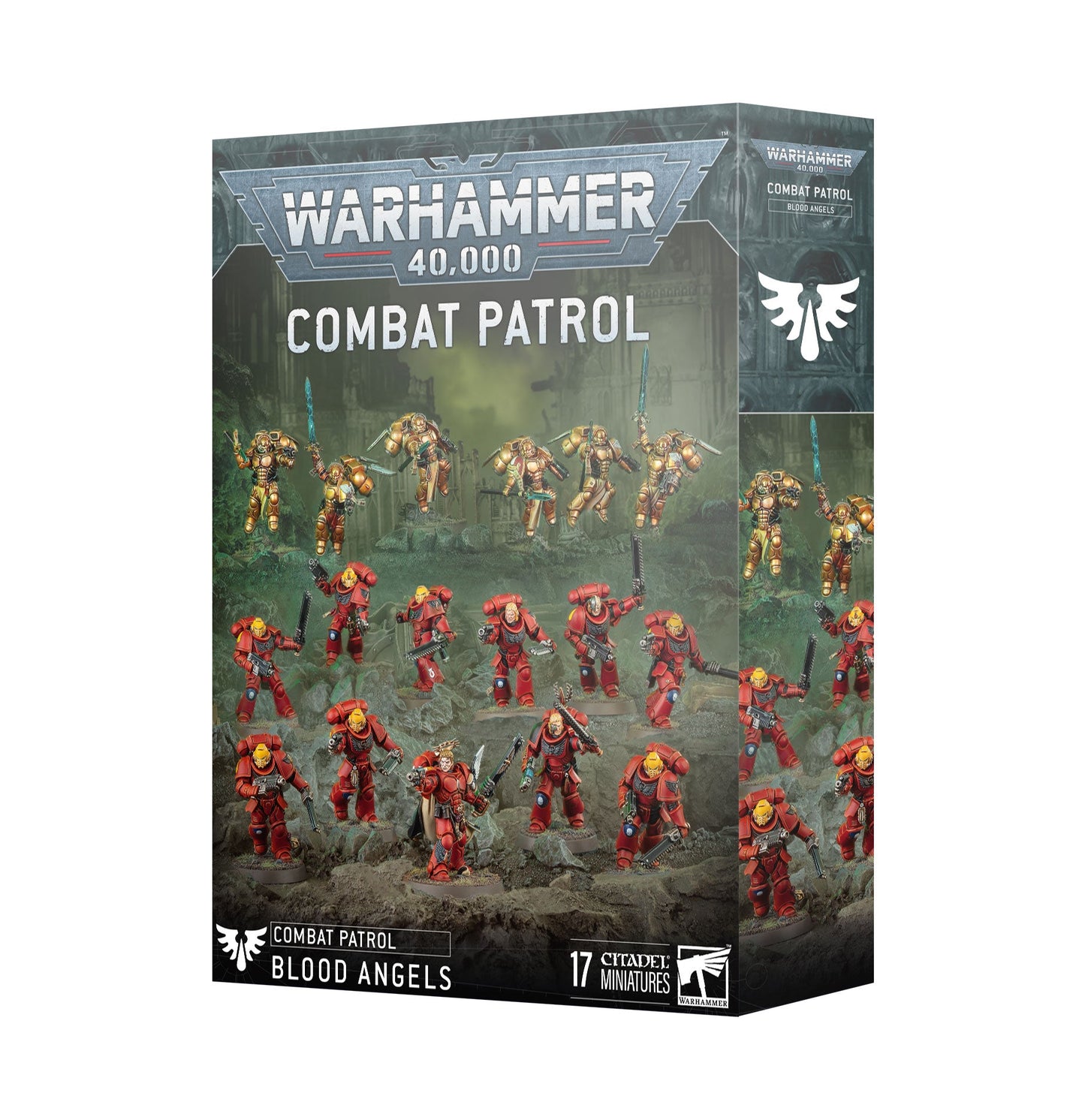 Caja de la Patrulla de Combate Blood Angels (Ángeles Sangrientos) para Warhammer 40K