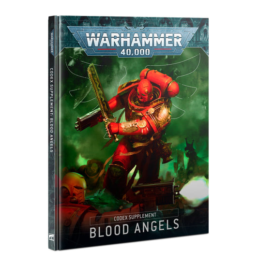 Portada del Suplemento de Codex Blood Angels en inglés para Warhammer 40K