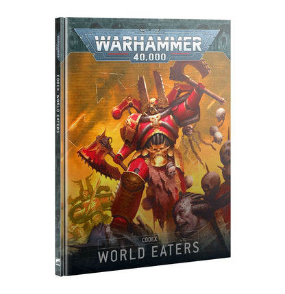 Portada del Codex World Eaters en inglés para Warhammer 40K