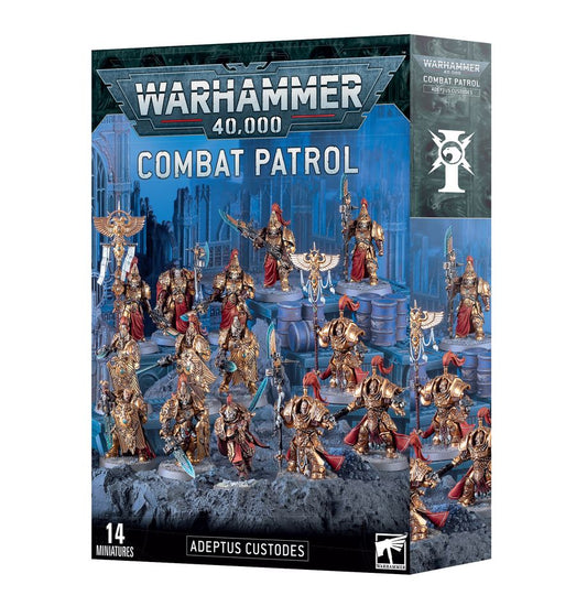 WARHAMMER 40K PATRULLA DE COMBATE: ADEPTUS CUSTODES
