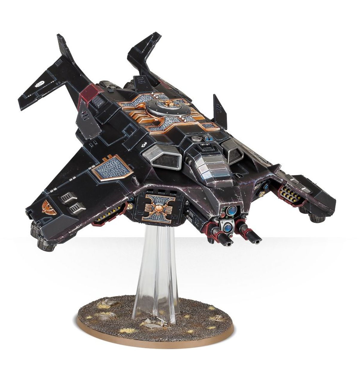 Corvus Blackstar de Deathwatch para Warhammer 40K - vista alternativa