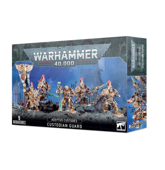 WARHAMMER 40K - ADEPTUS CUSTODES: GUARDIANES CUSTODIOS