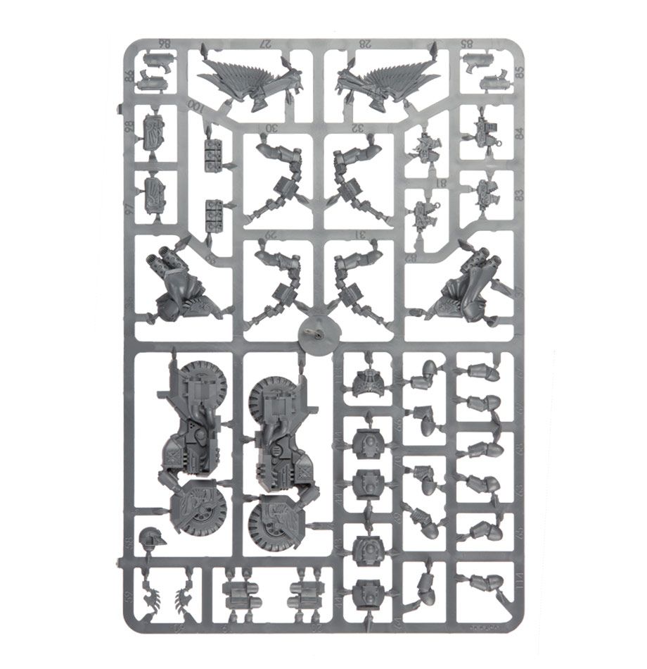 Tercera matriz de la Escuadra de Mando del Ala de Cuervo para Dark Angels