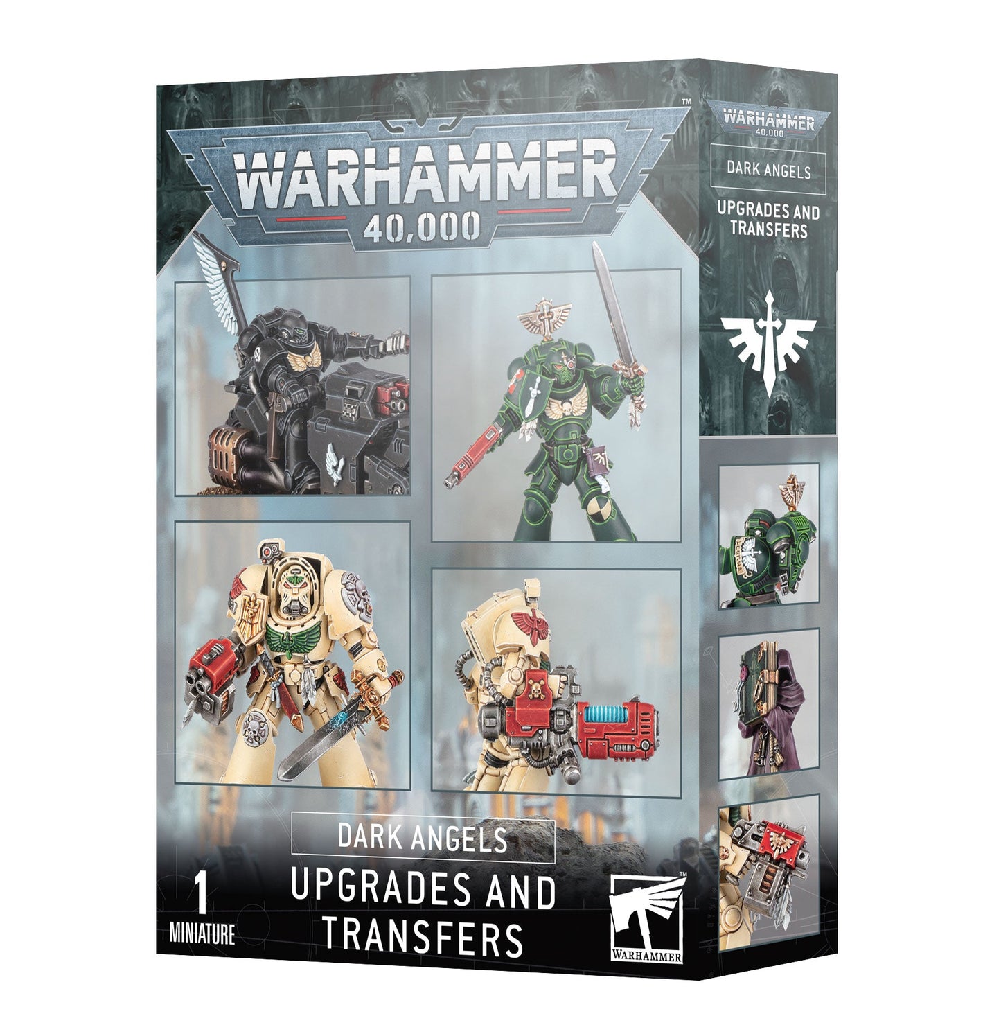 Caja de Mejoras y Calcomanías para Dark Angels (Ángeles Oscuros), Warhammer 40K